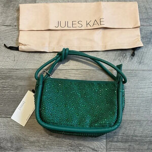 Jules‎ Kae Becca Emerald Crystal Shoulder Bag